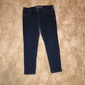 AE Dark Denim Jeggings